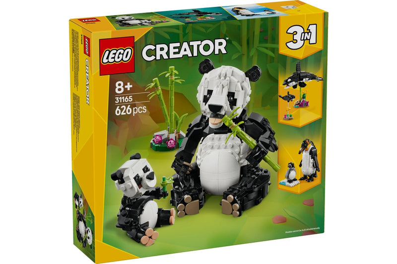 LEGO Creator: 3-In-1 Wild Animals Panda Family - (31165)