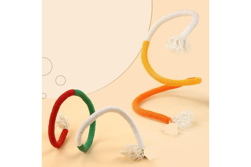 3 Pcs Set Pet Chewing Toys Bite-Resistant Rope Toys for Cat Kitten