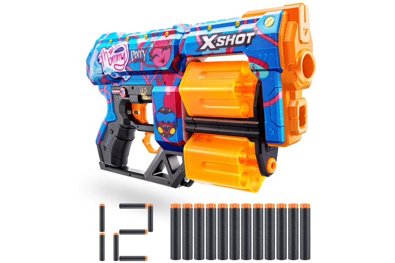 Zuru: X-Shot Skins Dread Blaster - Poppy Playtime (Gametime)