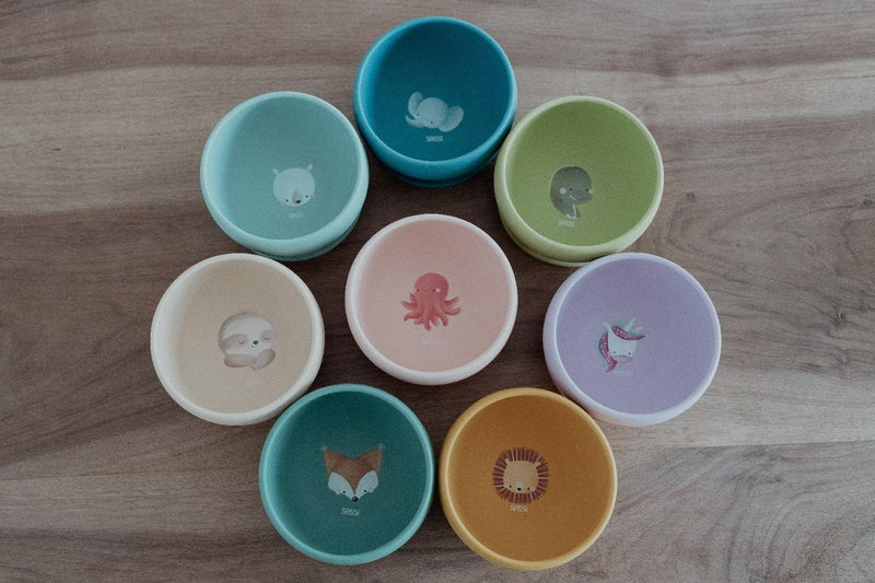 Sassi: Silicone Meal Bowl - Chewy the Elephant