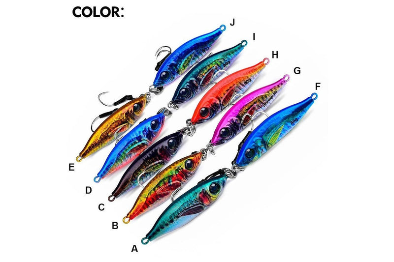 3d Spray Painted Fishing Lure For Freshwater Bass 30g