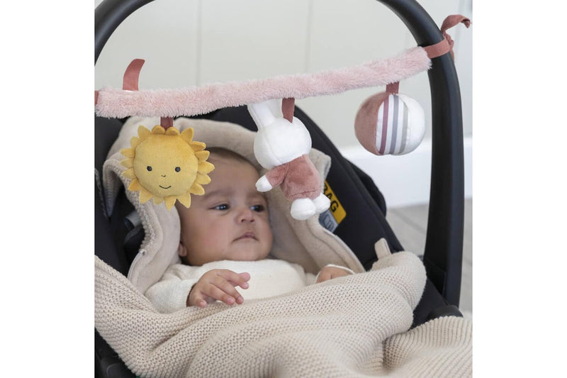 Miffy: Fluffy Car Seat Toy - Pink