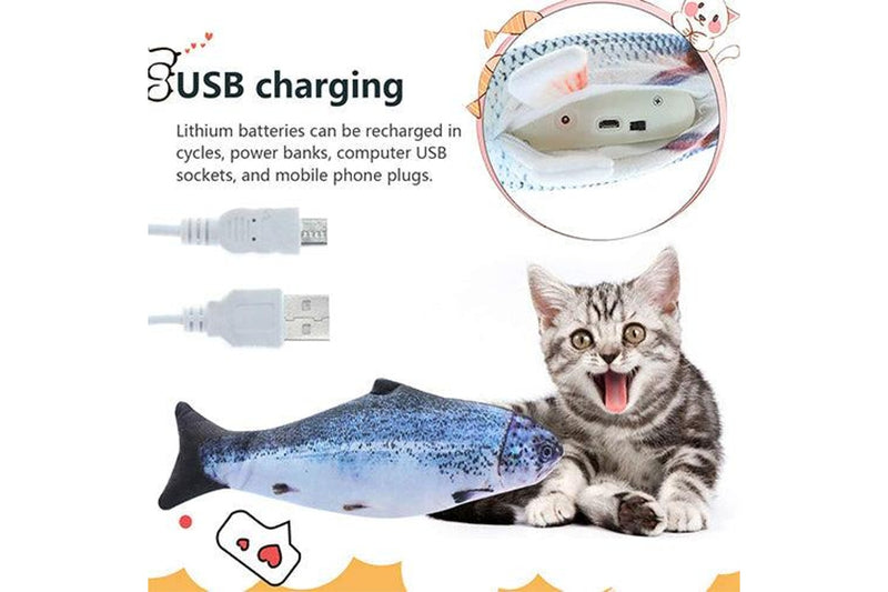 Electric Moving Fish Toy for Cats