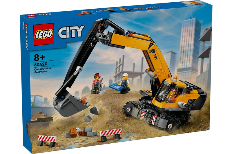 LEGO City: Yellow Construction Excavator - (60420)