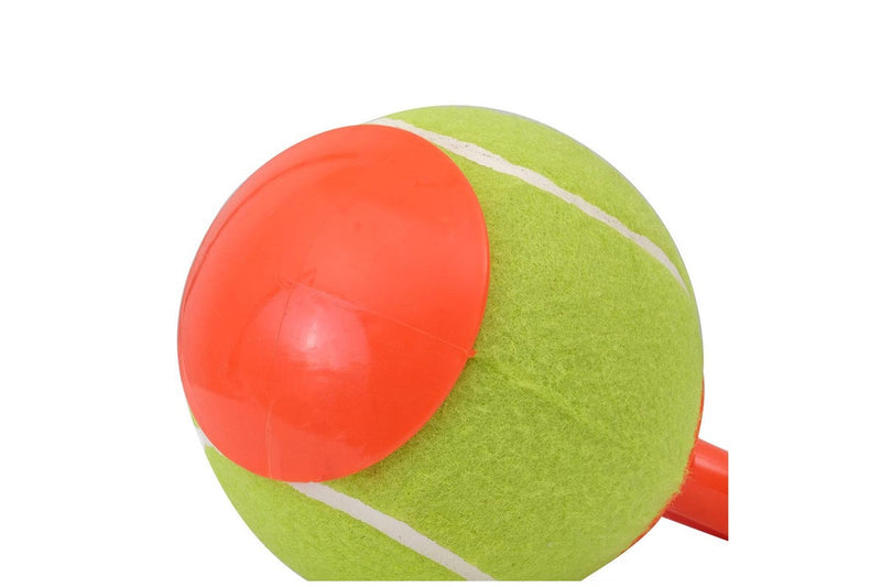 M-Pets 18cm Baggy Ball Pet Dog Catch Interactive Fun Play Fetch Toy Green Orange