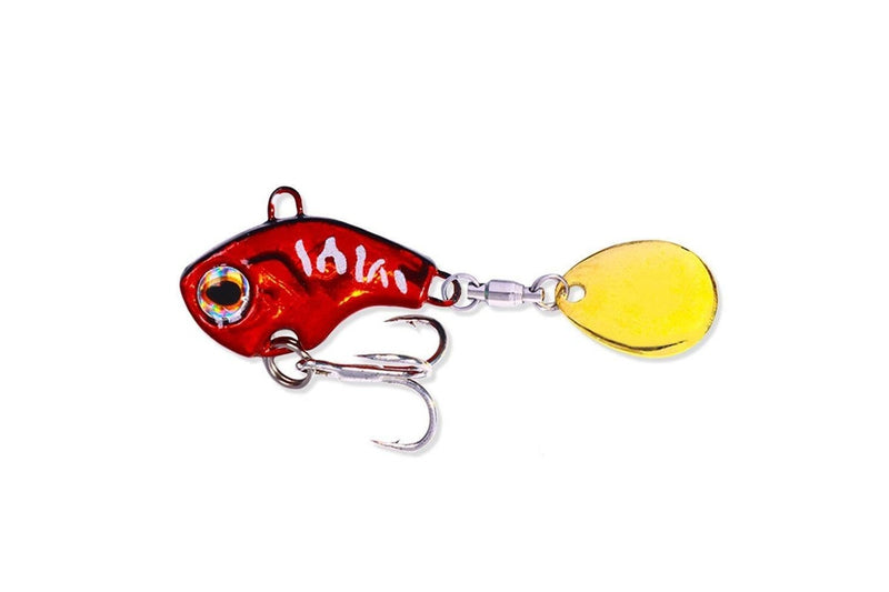 9g Small Whirlwind Sequins Sinking Vib Lure For Water Fishing