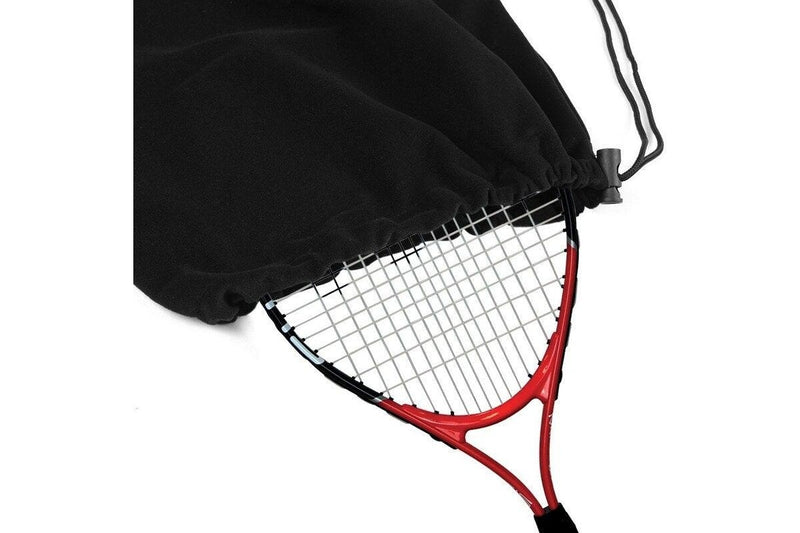 Tennis Racquet Cover Bag Soft Fleece Storage Case For Racket - Standard