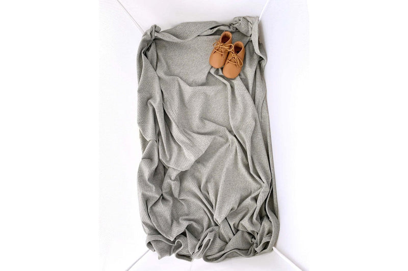 Ponchik Babies + Kids - Ribbed Swaddle Jersey Wrap - Koala