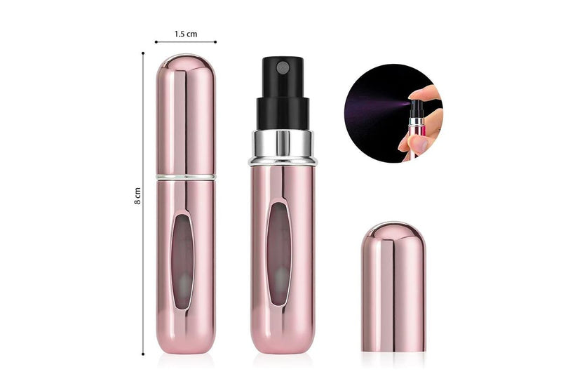 STORFEX 4 Pcs 5ml Mini Refillable Perfume Atomizer Spray