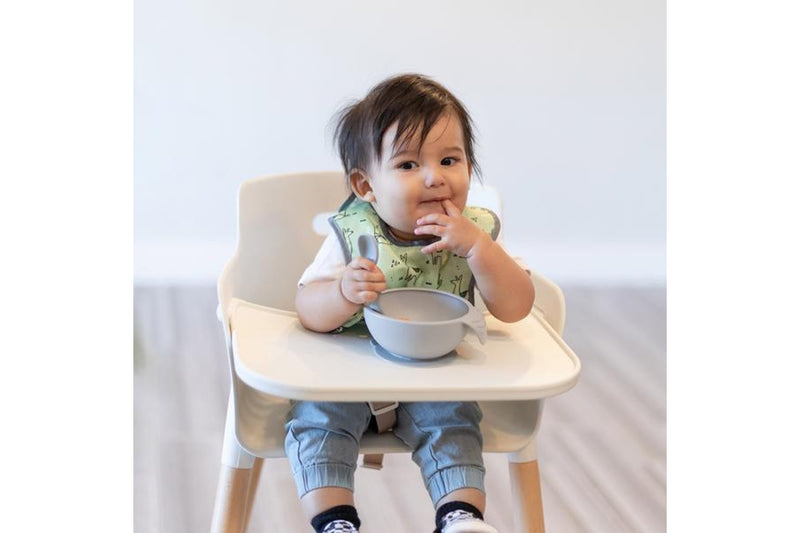 Bumkins: First Feeding Set - Grey