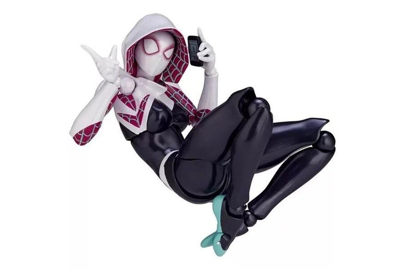 Spiderman Gwen Stacy Action Figure Toy Spiderman Into the Spider Verse PVC Model