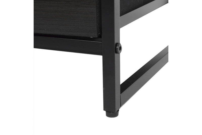 Ovela Nightstand Drawer Chest - Nordic Black