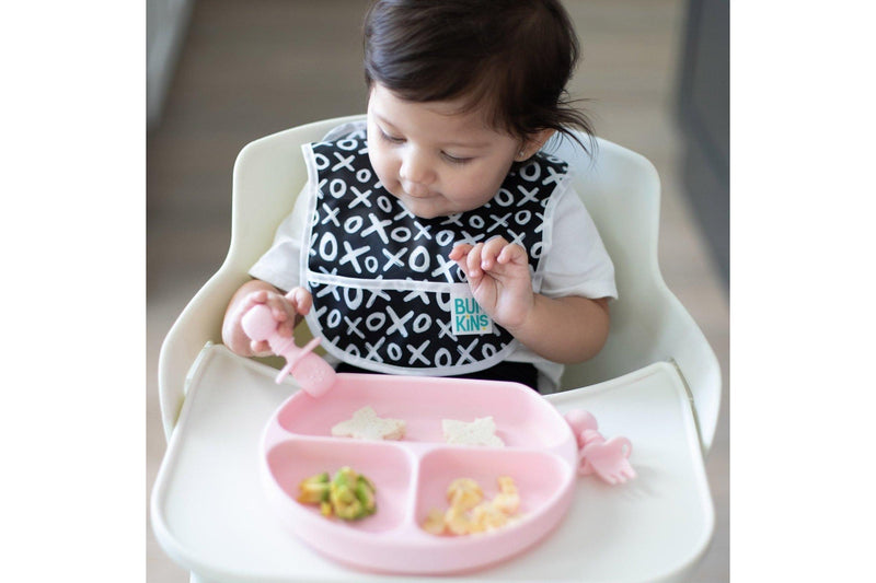 Bumkins: Silicone Grip Dish - Pink