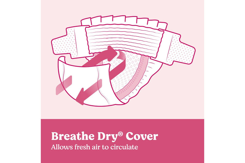 Huggies Ultra Dry Crawler Girl Nappies - Size 3 (44 Pack)