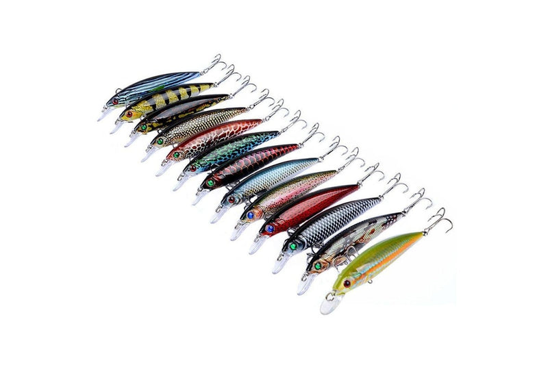 11cm/11.5g Painted Bionic Fishing Bait 12 Colours