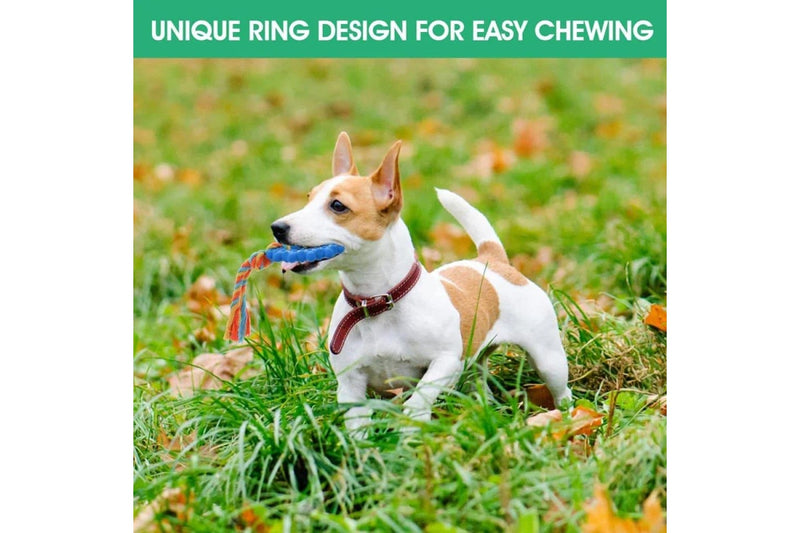 Durable Puppy Rope Toys Interactive Rubber Chew Toys