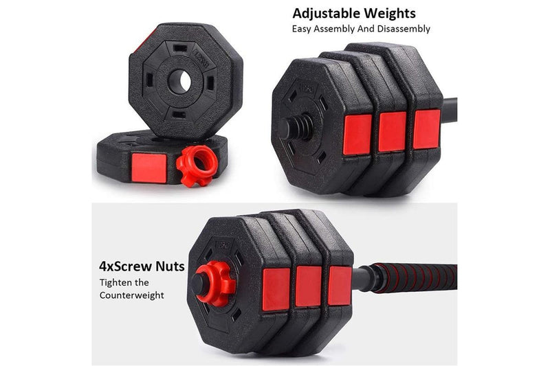 Ape Style Adjustable Dumbbell & Barbell Set (20kg)