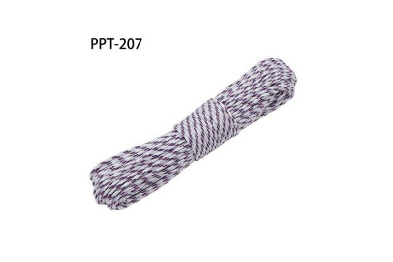 100Ft 3Mm 280Lb 5 Strands Paracord Parachute Cord Lanyard Guyline Tent Rope For Survival Bracelet Ppt207 - Standard