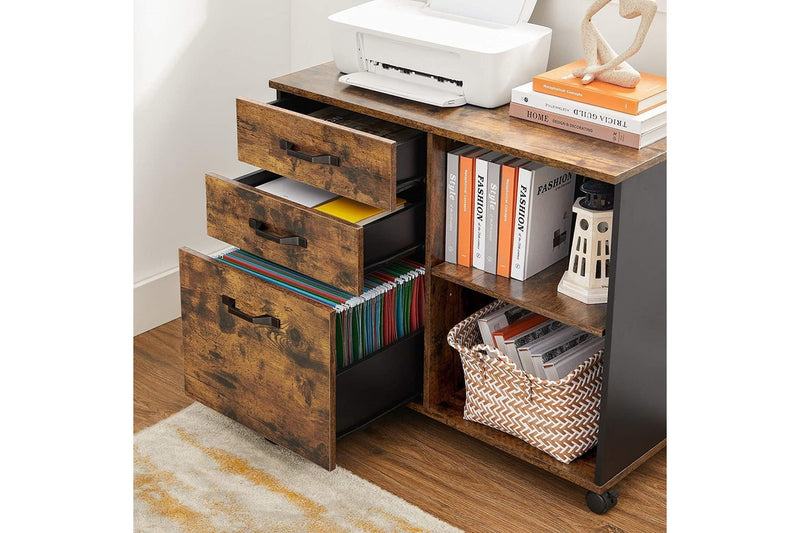 Vasagle File Cabinet with Storage Compartment