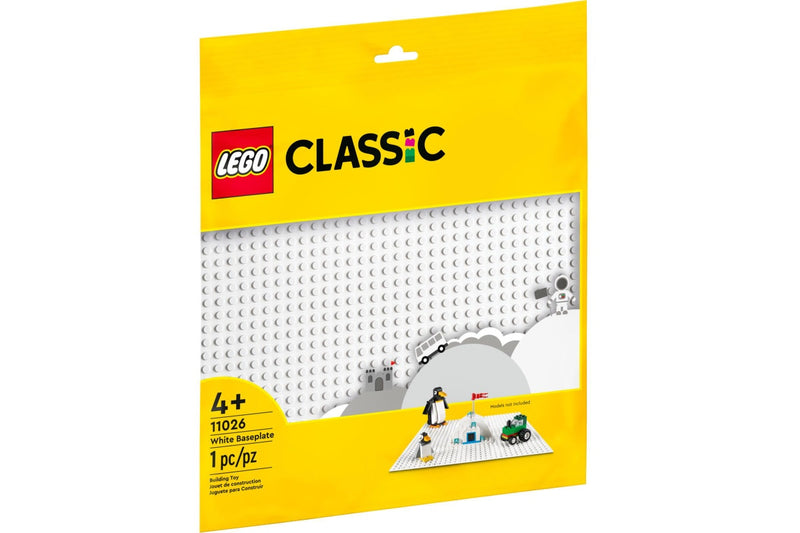 LEGO Classic: White Baseplate - (11026)