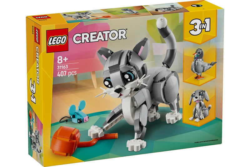 LEGO Creator: 3-In-1 Playful Cat - (31163)