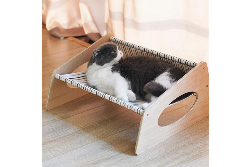 PETSWOL Wood Cat Hammock