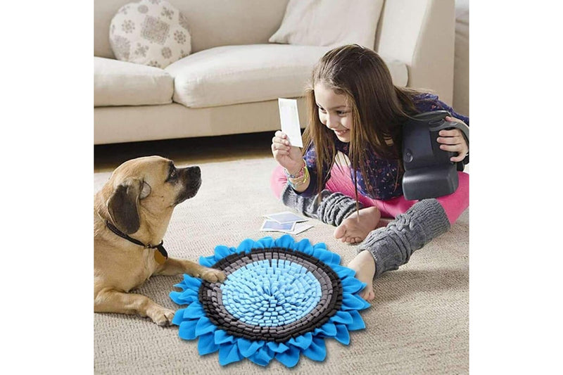 Durable Anti-slip Snuffle Puzzle Mat Feed Games For Boredom Stress Relief