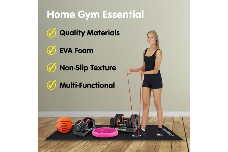 Powertrain 1.5m Exercise Equipment Mat