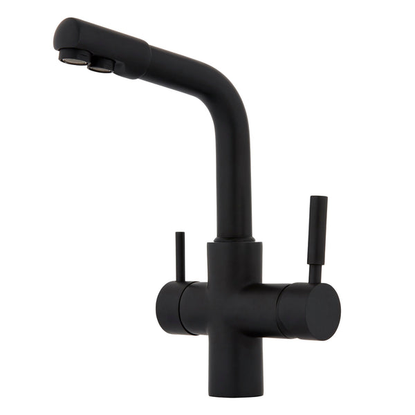 Stefani WELS 5 Star 6L/min Black Matte 3 Way Filter Sink Mixer Tap