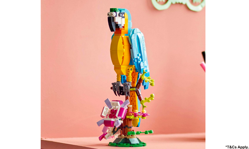 LEGO Creator Exotic Parrot 31136 Building Toy Set