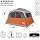 UNP Tents 6 Person Waterproof & Windproof ,Double Layer Family Camping Tent