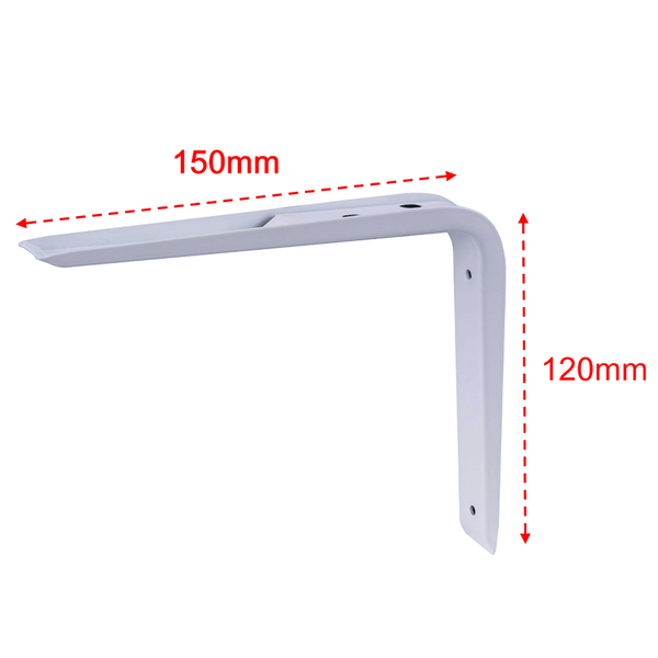 120mm x 150mm Heavy Duty Shelf Bracket