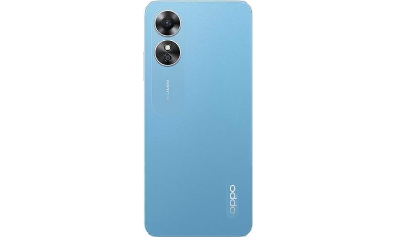 OPPO A17 Smartphone, 64GB, Lake Blue