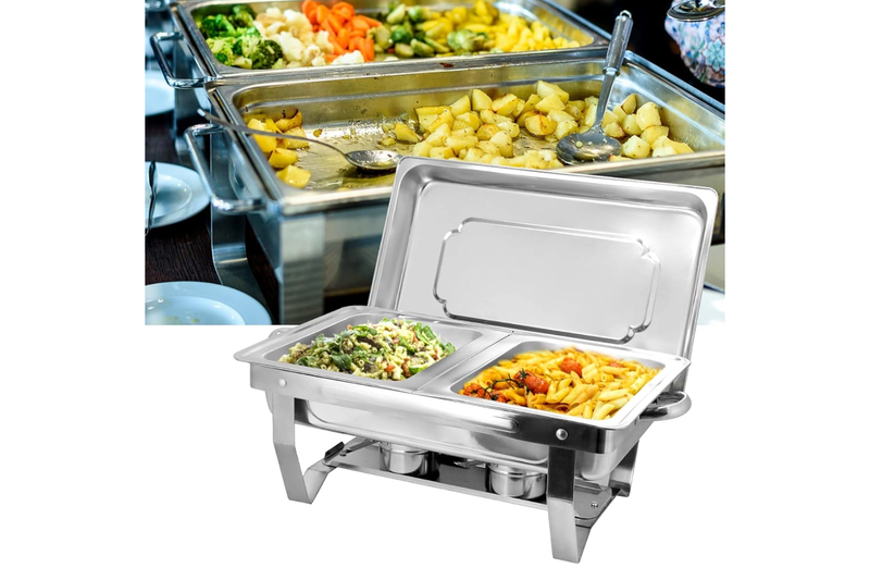 11L Chafing Dish Food Warmer Buffet Set