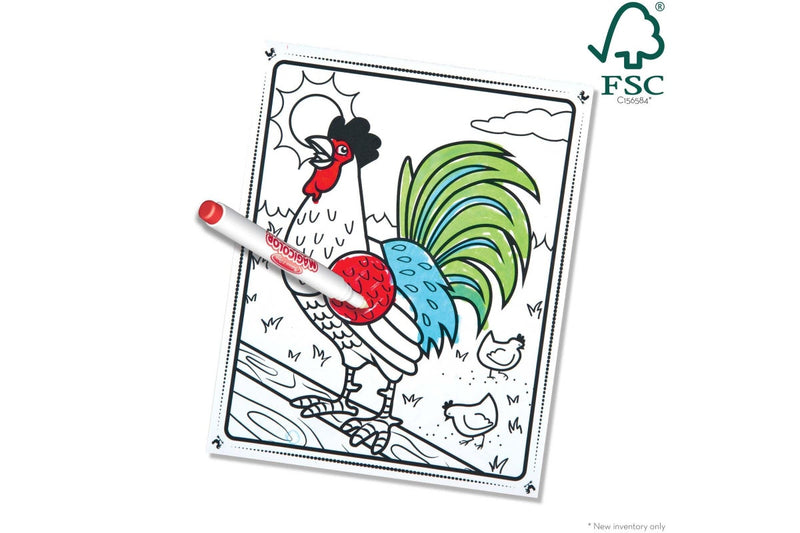 Melissa & Doug: Magicolor Coloring Pad - Farm Animals