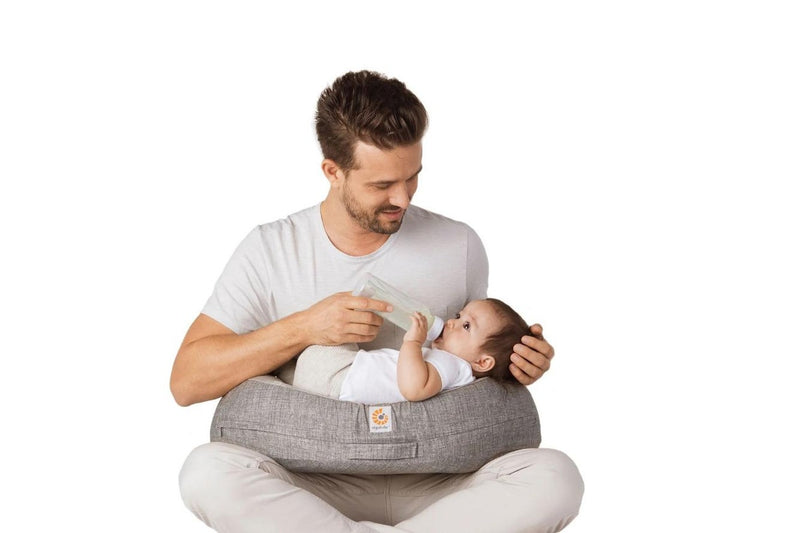 Ergobaby: Natural Curve Nursing Pillow - Grey