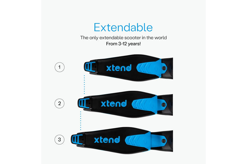 Smartrike XScooter + RideOn - Blue