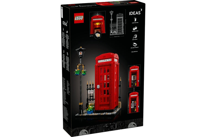 LEGO Ideas: Red London Telephone Box - (21347)