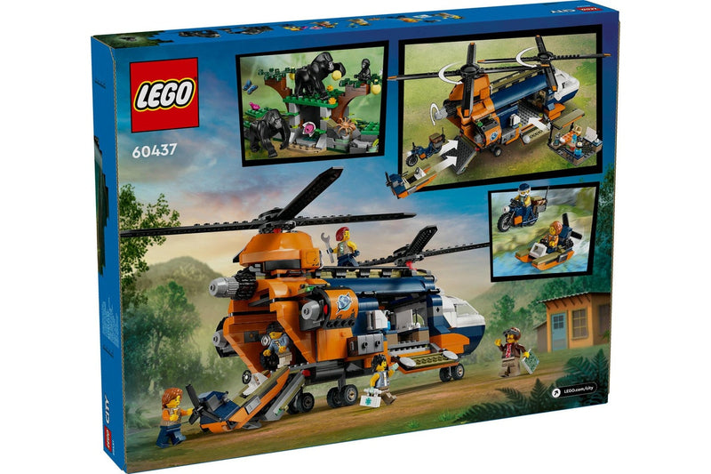 LEGO City: Jungle Explorer Helicopter at Base Camp - (60437)