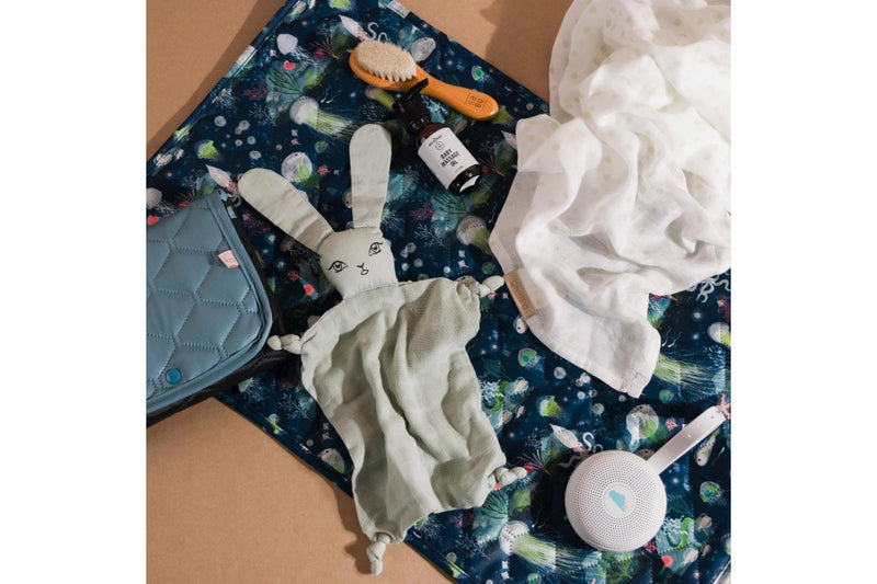 Nestling: Waterproof Quilted Change Mat - Under the Sea