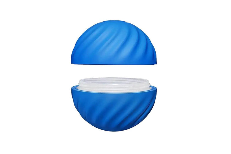 Pet Automatic Rolling Ball Toy Jumping Bouncing Ball Pet Dog Toy Blue