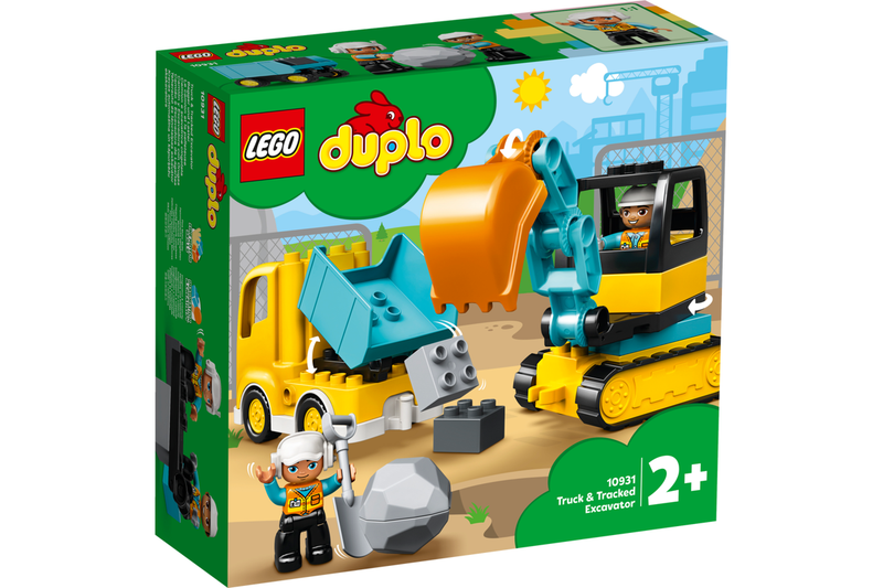 LEGO DUPLO: Truck & Tracked Excavator - (10931)