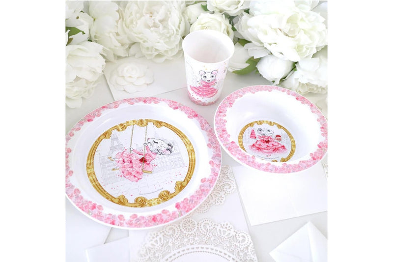 Claris: Kids 3 Piece Dinner Set - Pink