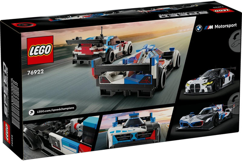 LEGO Speed Champions: BMW M4 GT3 & BMW M Hybrid V8 Race Cars - (76922)