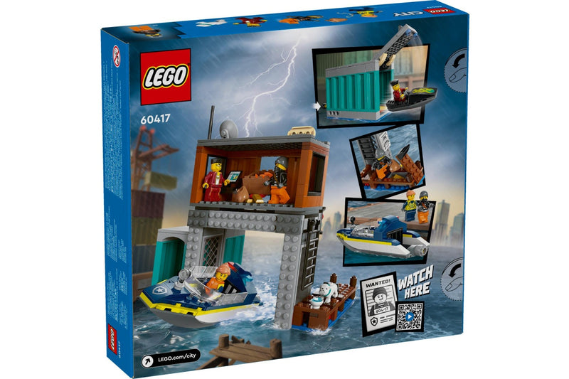 LEGO City: Police Speedboat & Crooks' Hideout - (60417)