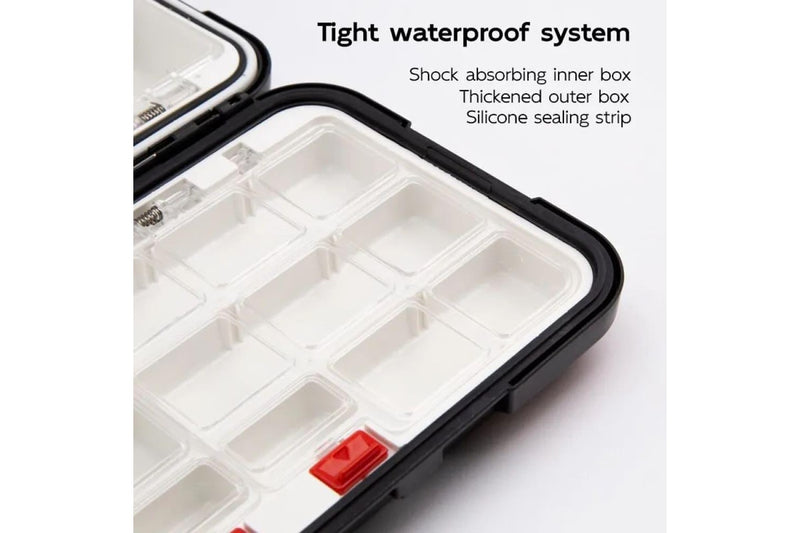 Fishing Tackle Box Waterproof Double Sided Multifunctional