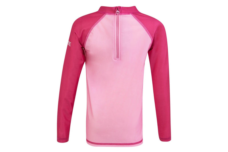 Regatta Childrens/Kids Luna The Unicorn Rash Guard (Sweet Pink) (6-12 Months)