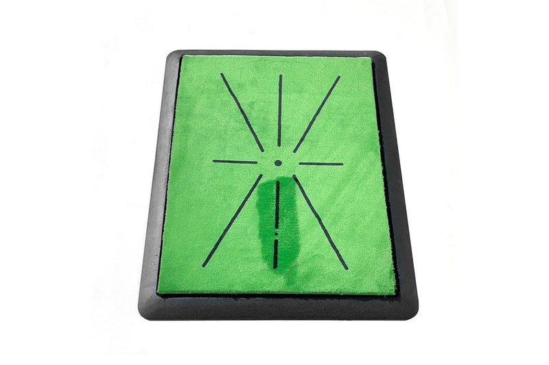 Replaceable Golf Practice Mat Set for Swing Path Feedback Training