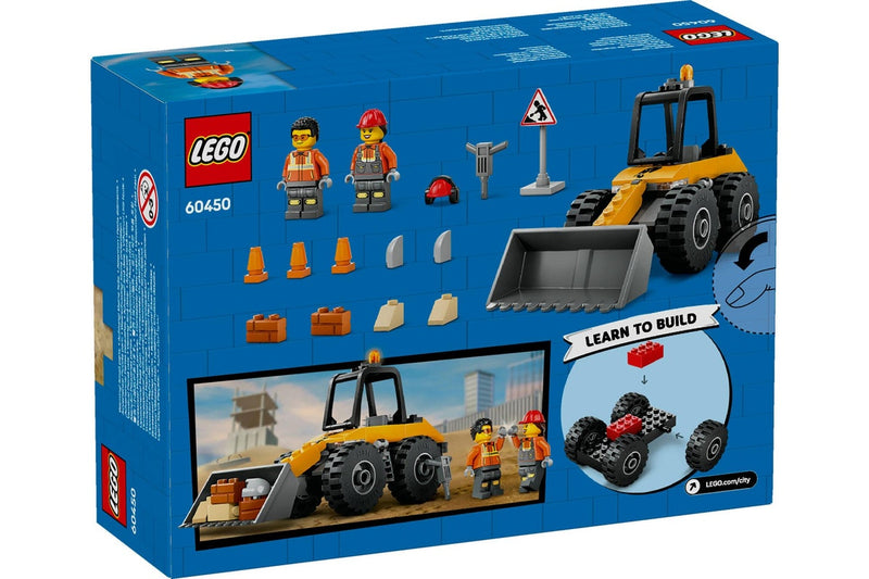 LEGO City: Yellow Construction Wheel Loader - (60450)