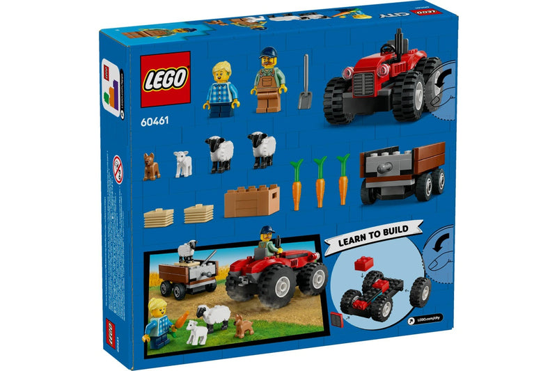 LEGO City: Red Farm Tractor with Trailer & Sheep - (60461)